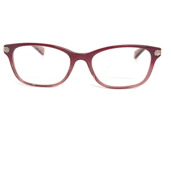Coach HC6142 Eyeglasses FRAME 5551 Burgundy Glitter Gradient 53[]16-140 H15976 - Picture 1 of 7